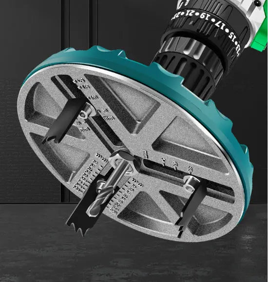 DrillBlade™ – Präzise Lochsäge mit Dreifach-Klinge aus Nylon & Zink-Alu-Legierung [50 % Rabatt]