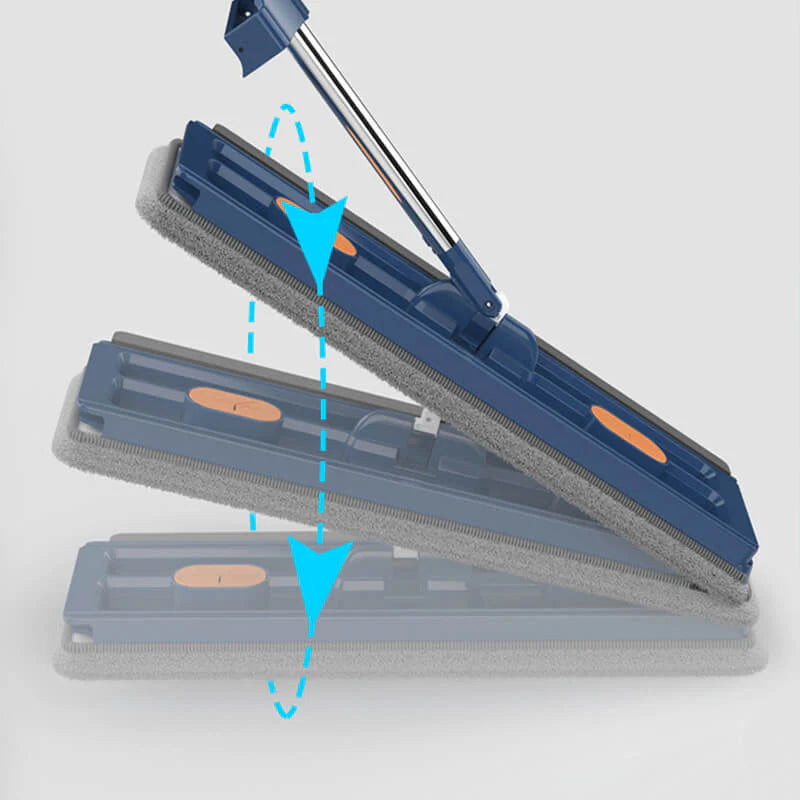 MopPro™ – Großer Flachmopp mit Auswringfunktion | 50% Rabatt