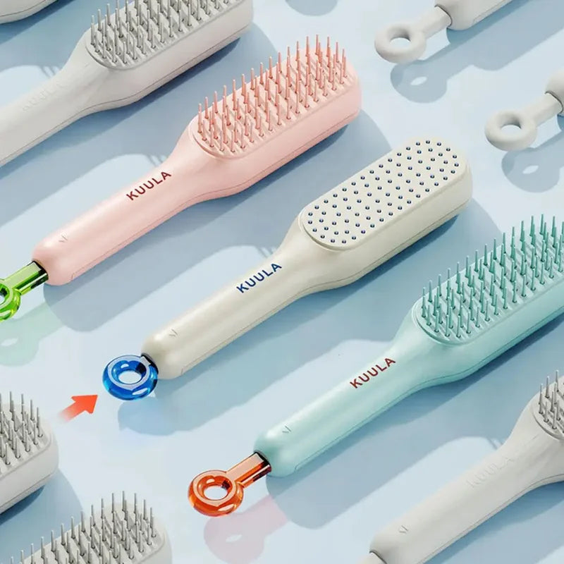 GlowComb™ - Selbstreinigender Anti-Statischer Massagekamm [50% Rabatt]