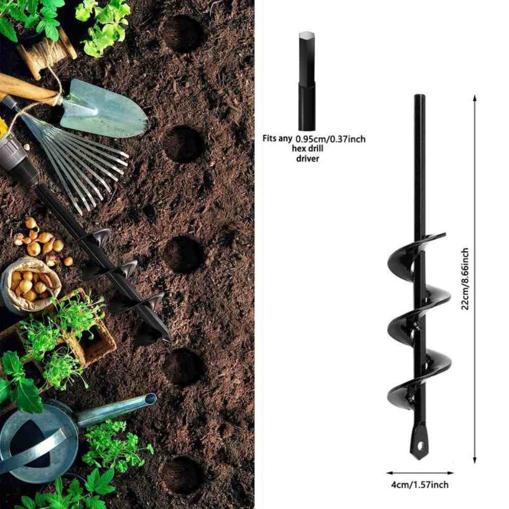 DirtDrill™ - Pflanzbohrer Aus Stahl Für Gartenarbeiten [50% Rabatt]