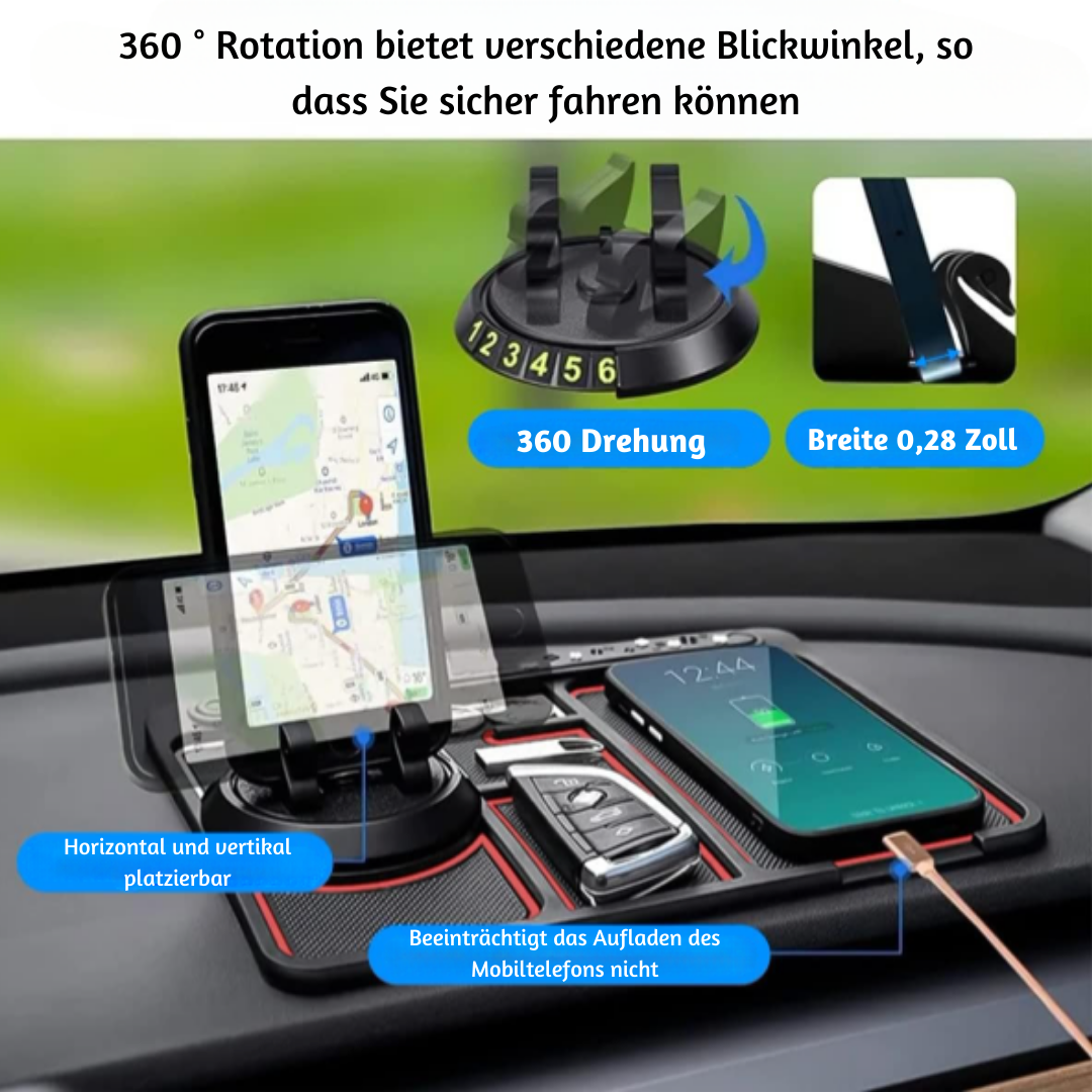 DashMat™ – Anti-Rutsch-Handyunterlage für sichere Ablage im Auto [50 % Rabatt]