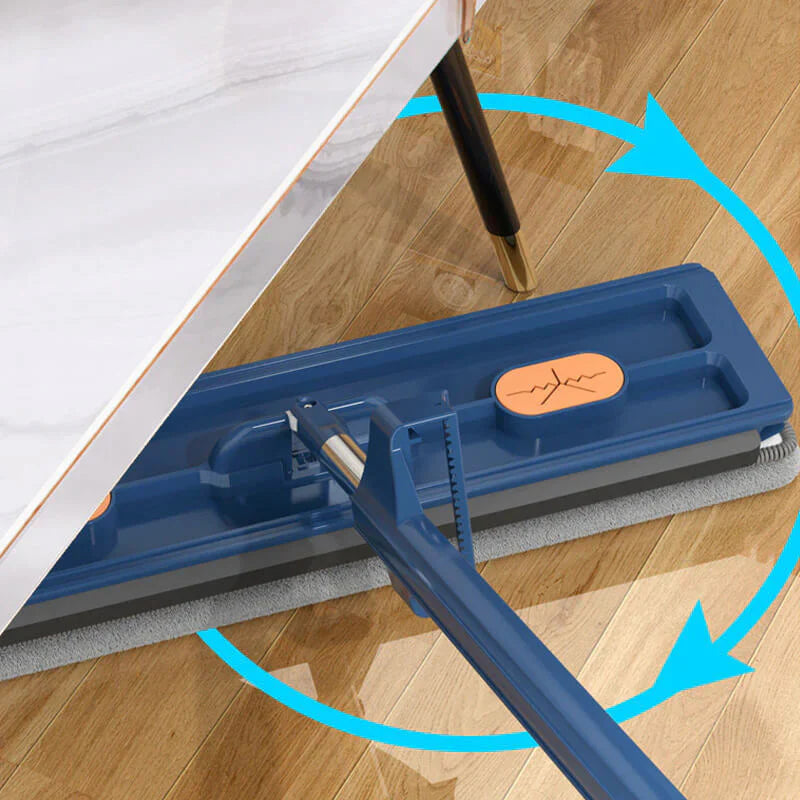 MopPro™ – Großer Flachmopp mit Auswringfunktion | 50% Rabatt