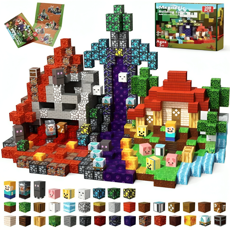 PixelBrix™ – (200-teiliges Set) zum Entfesseln Ihrer Kreativität [50 % Rabatt]