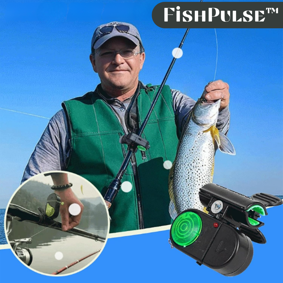 FishPulse™ – LED-Licht-Angelalarm für sicheres und präzises Angeln [50 % Rabatt]