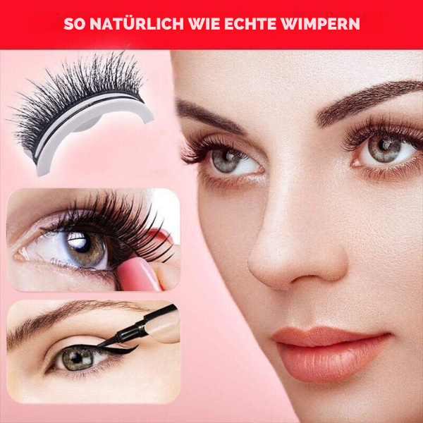 LashGlam™ – Selbstklebender Wimpernschmuck für funkelnde Augenblicke [1 + 1 Gratis]