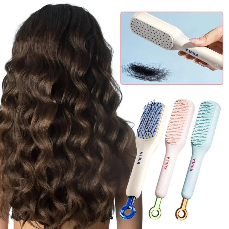 GlowComb™ - Selbstreinigender Anti-Statischer Massagekamm [50% Rabatt]