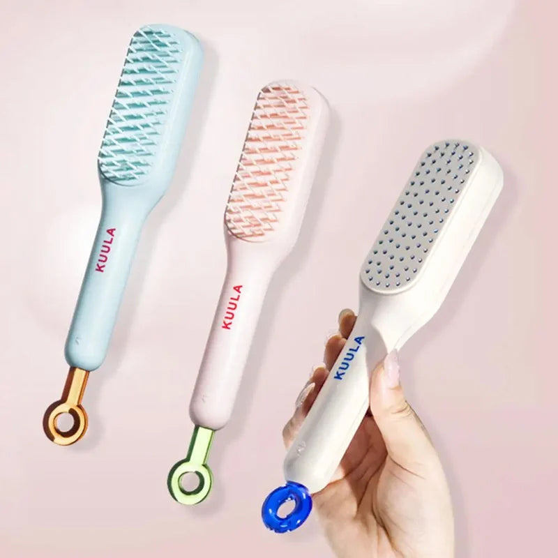 GlowComb™ - Selbstreinigender Anti-Statischer Massagekamm [50% Rabatt]