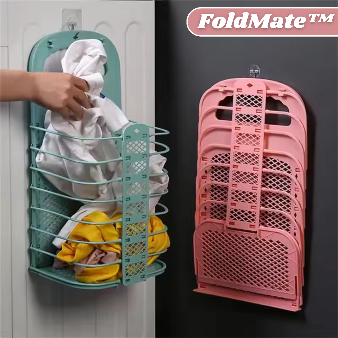 FoldMate™ – Praktischer, faltbarer Wäschekorb für einfache Aufbewahrung & Transport [50 % Rabatt]