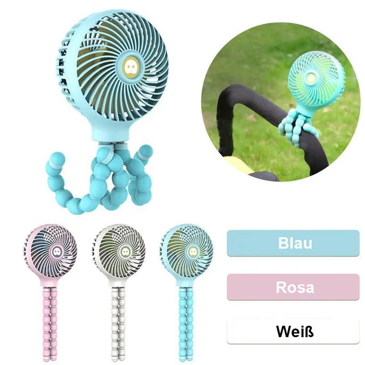 ClipFan™ Tragbarer Mini-Ventilator Mit Handgriff | 50% Rabatt