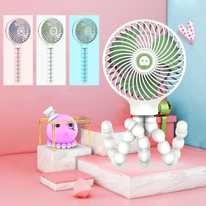 ClipFan™ Tragbarer Mini-Ventilator Mit Handgriff | 50% Rabatt