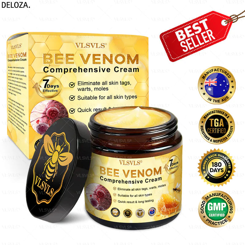 VenomCream™ – Straffende Anti-Aging-Creme mit Bienengift-Peptiden [1 + 1 Gratis]