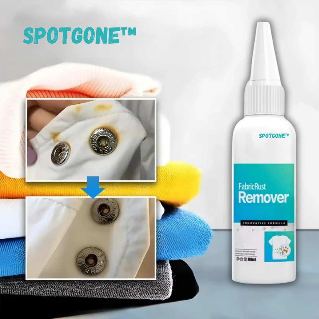 SpotGone™ – Effektiver Fleckenentferner für makellose Kleidung und Textilien [1 + 1 Gratis]
