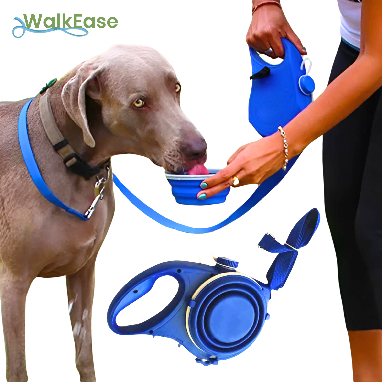 WalkEase™ – 5-in-1 Hundeleine für vielseitigen Spaziergangskomfort [50 % Rabatt]