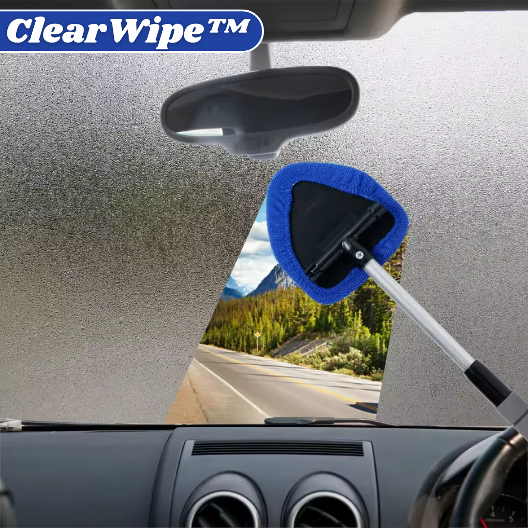 ClearWipe™ – 180° drehbarer Fensterreiniger für streifenfreie Sauberkeit [50 % Rabatt]