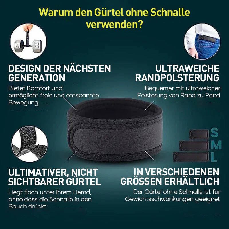 1 + 1 Gratis | EasyFit™ Gürtel ohne Schnalle - Perfekt für jedes Outfit!