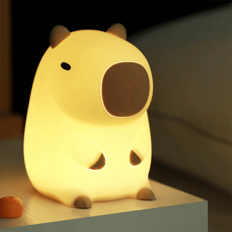 GlowLamp™ – Niedliches Capybara-Nachtlicht mit Zeitschaltuhr | 50% Rabatt