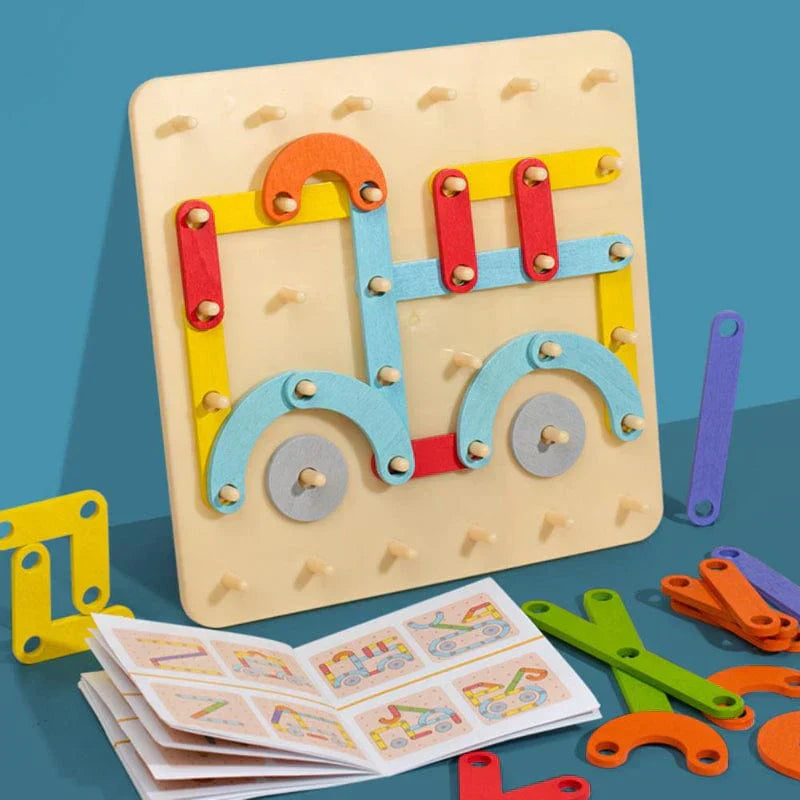 LearnWood™ – Holzpuzzlespielzeug mit Variablen Formen | 50% Rabatt