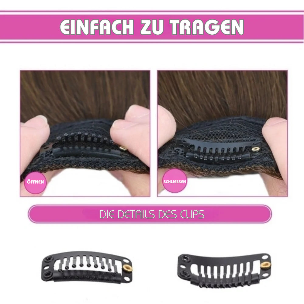ChicCurls™ – Clip-in-Haarverlängerungen für Sofort-Styling | 50% Rabatt