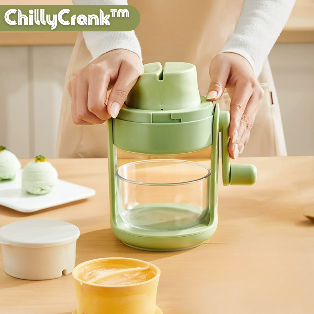 ChillyCrank™ – Manueller Eiszerkleinerer für erfrischende Drinks in Sekunden [50 % Rabatt]