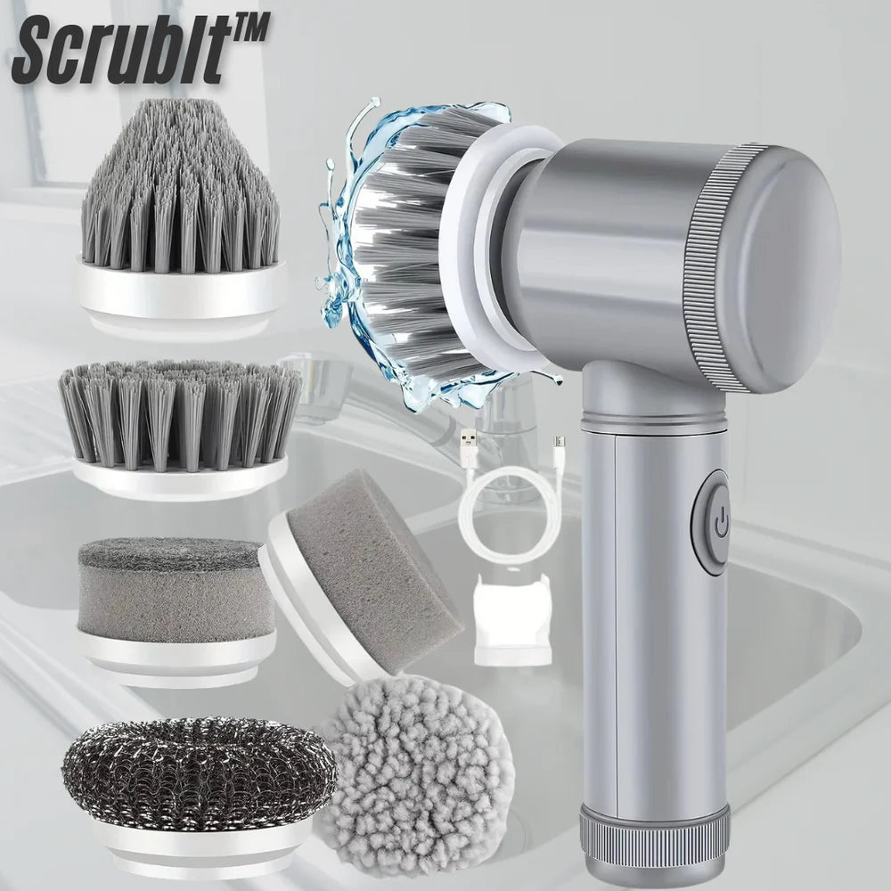 ScrubIt™ – Elektrische Waschschleudermaschine für die Tiefenreinigung | 50% Rabatt