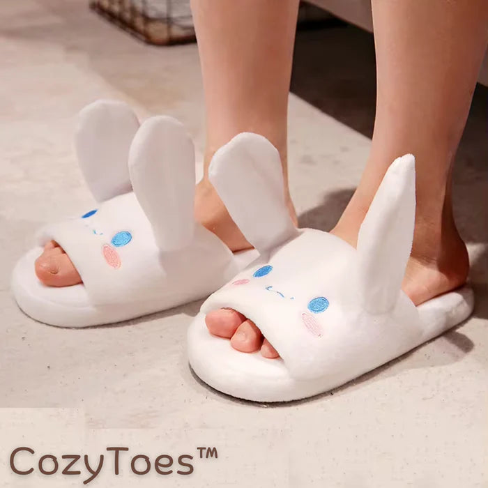 CozyToes™ Moving Ears Plüsch-Hausschuhe | 50% Rabatt