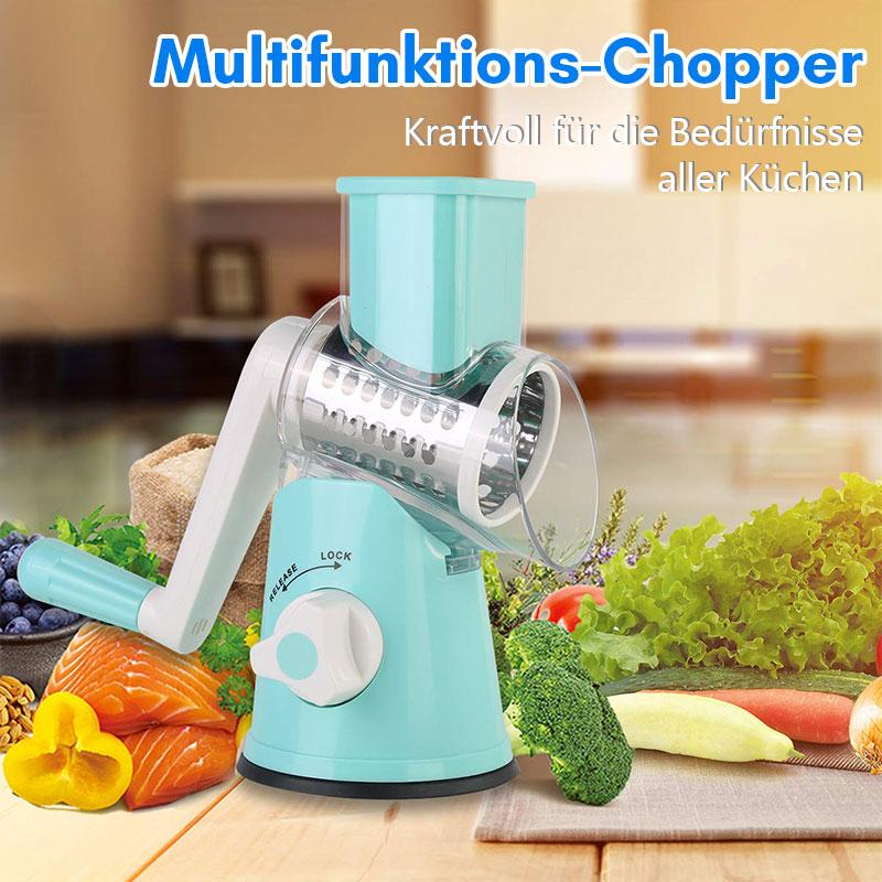 Chopster™ – Multifunktionaler Gemüseschneider und -Reibe | 50% Rabatt