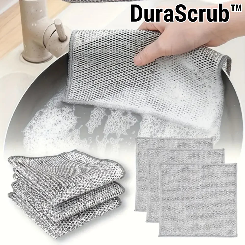 DuraScrub™ – Reinigungstücher Für kratzfreie Reinigung | 10 + 10 Gratis