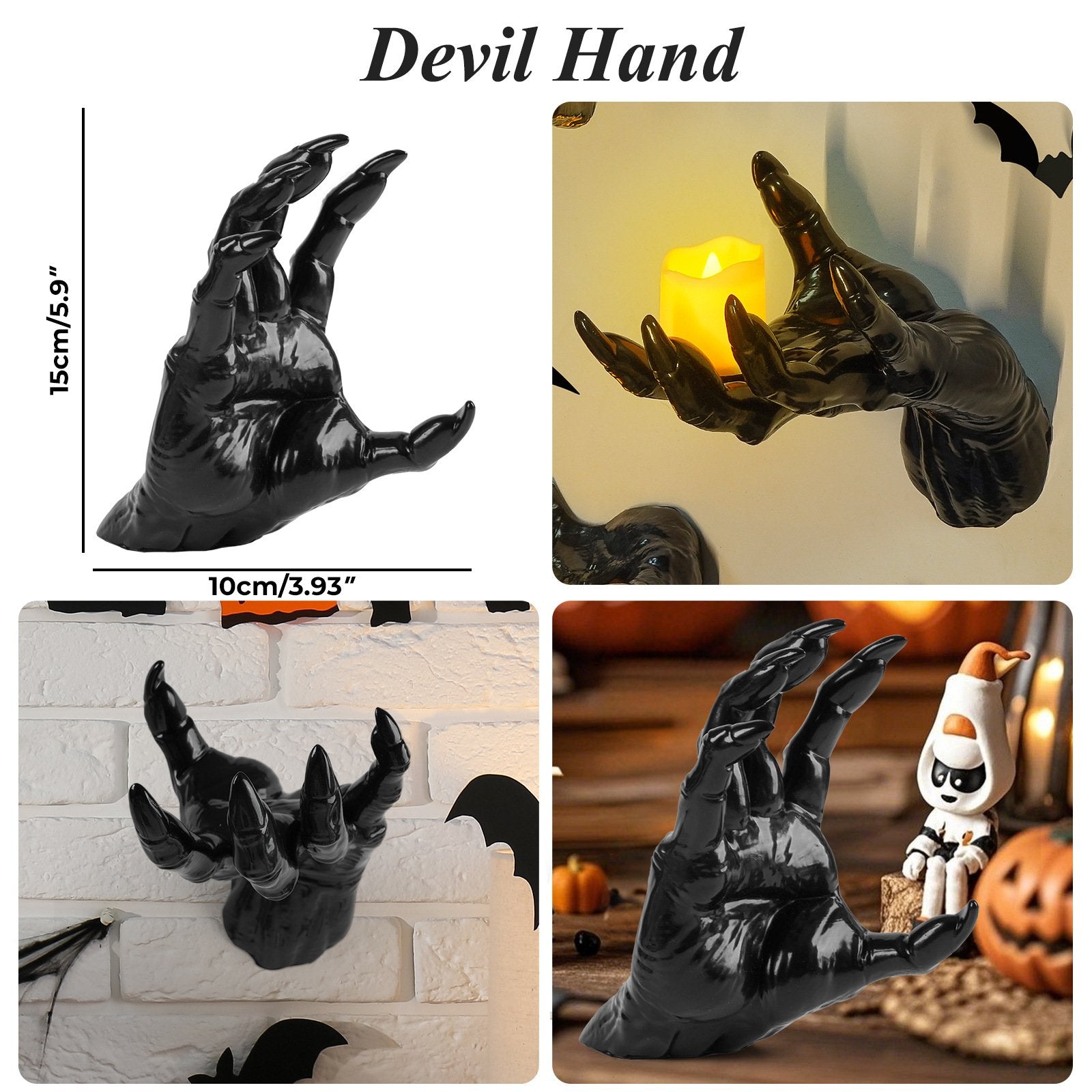Spuk-Hände Wanddekoration — Lässt Halloween Gäste erschaudern