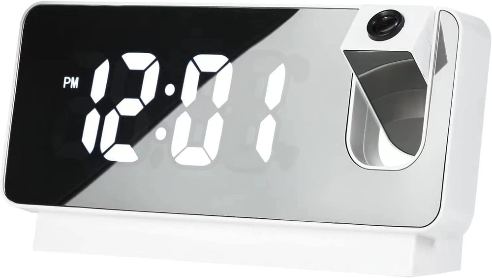 LedDisplay™ - Projektionswecker mit Spiegelanzeige und großem LED-Display [50% Rabatt]