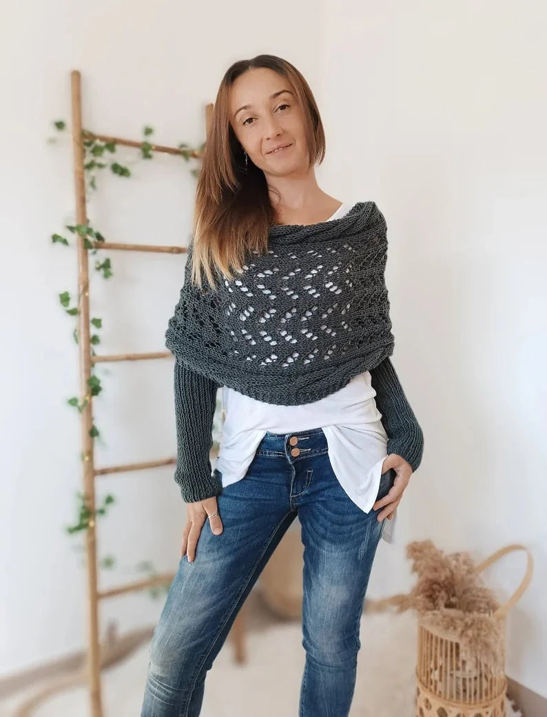 50% Rabatt | Lilian™ Bequemer Strickschal [Letzter Tag Rabatt]