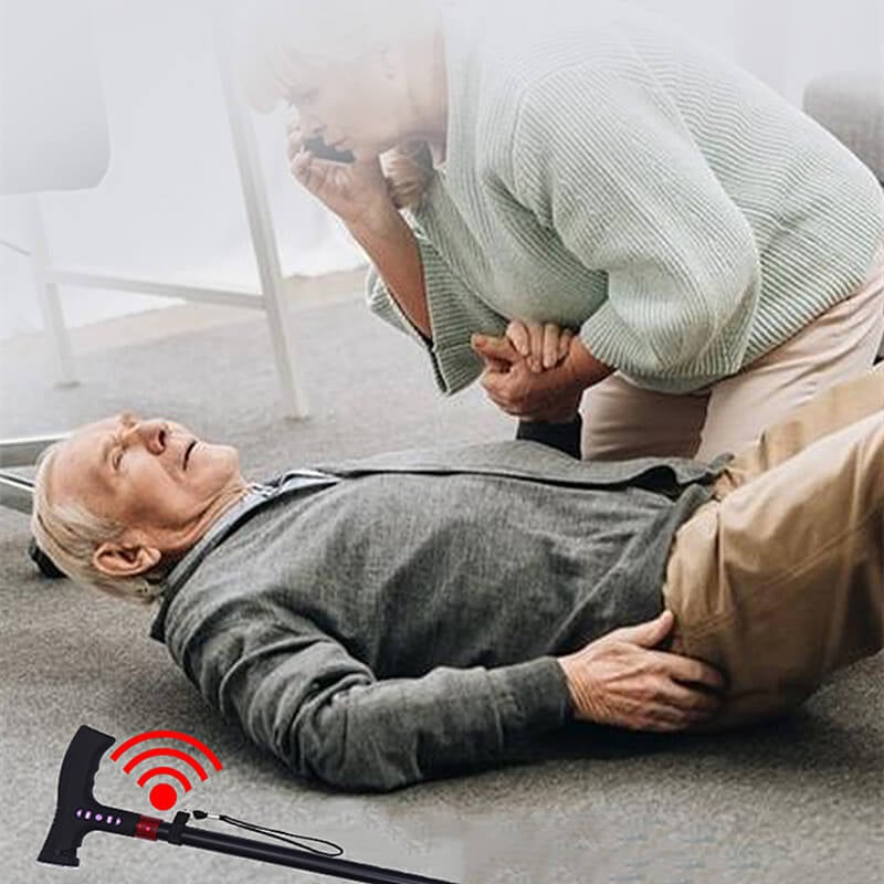 SmartCane™ – Intelligenter Gehstock mit automatischem Notfallalarm [50 % Rabatt]