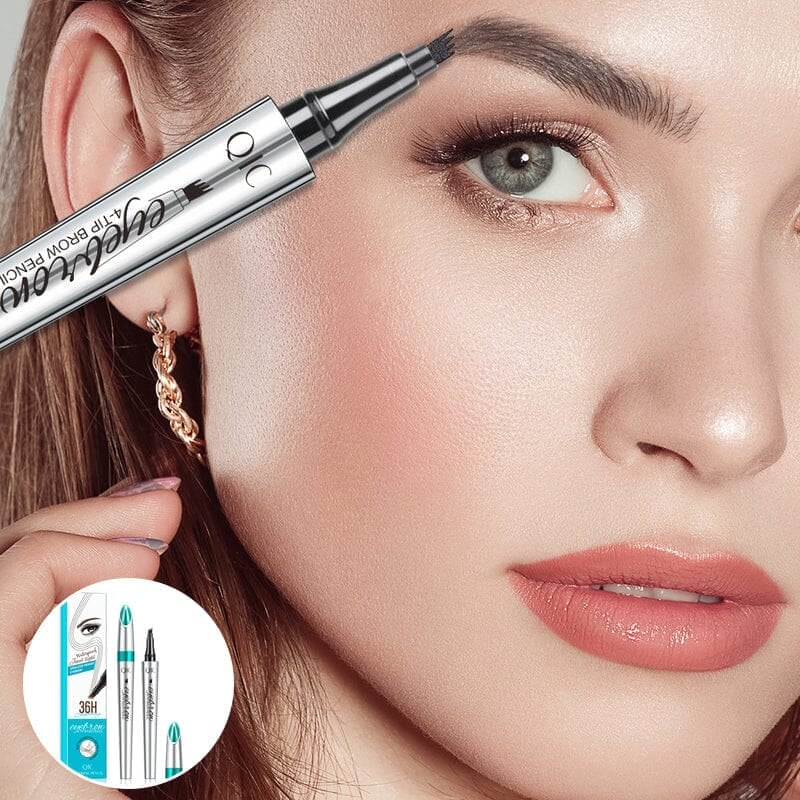 3D Waterproof Augenbrauenstift – Microblading Effekt für perfekte Brauen