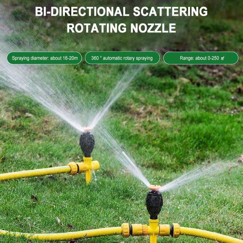 1 + 1 Gratis | AquaClip™ - 360° Verstellbarer Gartensprenger  – verstellbare Bewässerung