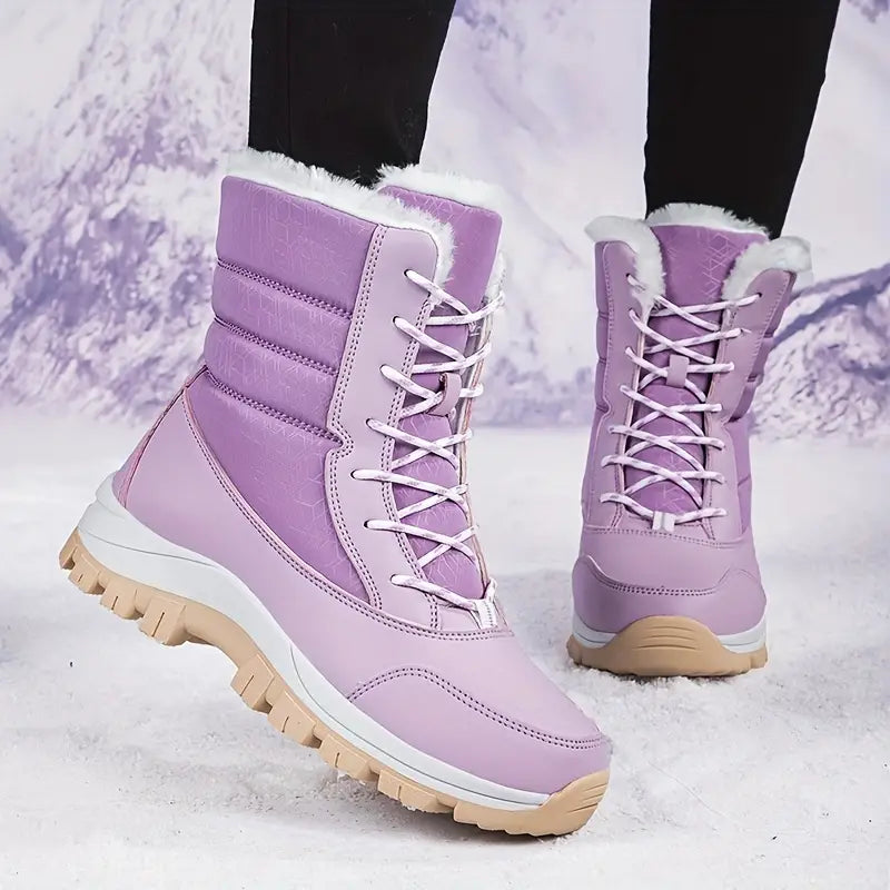 Wasserdichte Damen Snowboots – warm, rutschfest & komfortabel für den Winter