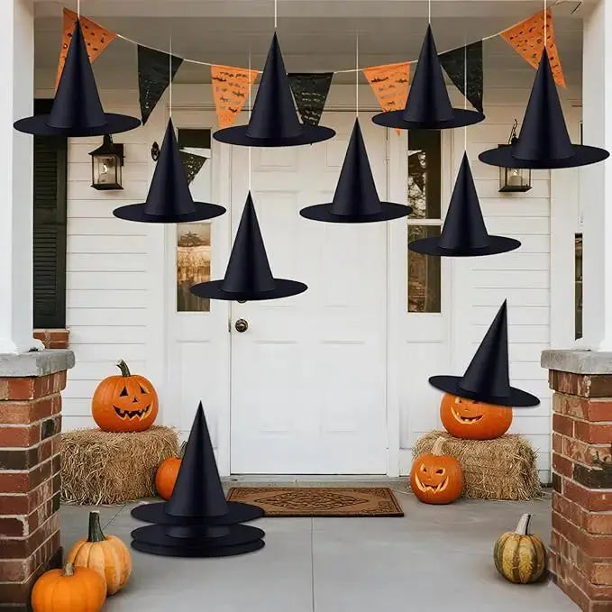 Hexenhüte™ – Unvergessliche Gruselstimmung für Halloween & Party [6 + 6 Gratis]