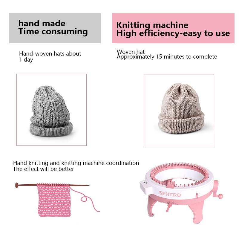 QuickKnit™ – Automatische Strickmaschine für müheloses und schnelles Handarbeiten [50% Rabatt]