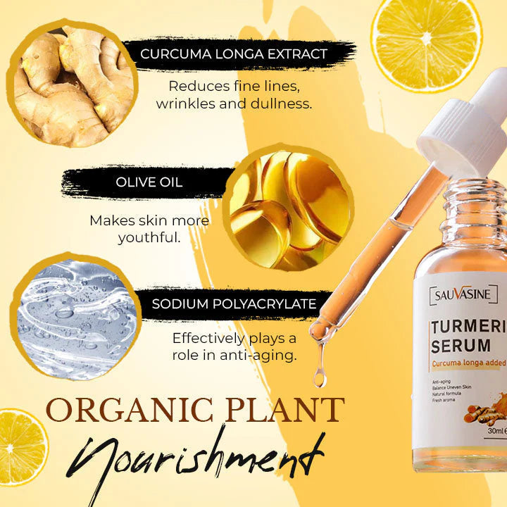 Turmeric™ Anti-Dunkel-Flecken-Serum | NUR HEUTE 1 + 1 GRATIS