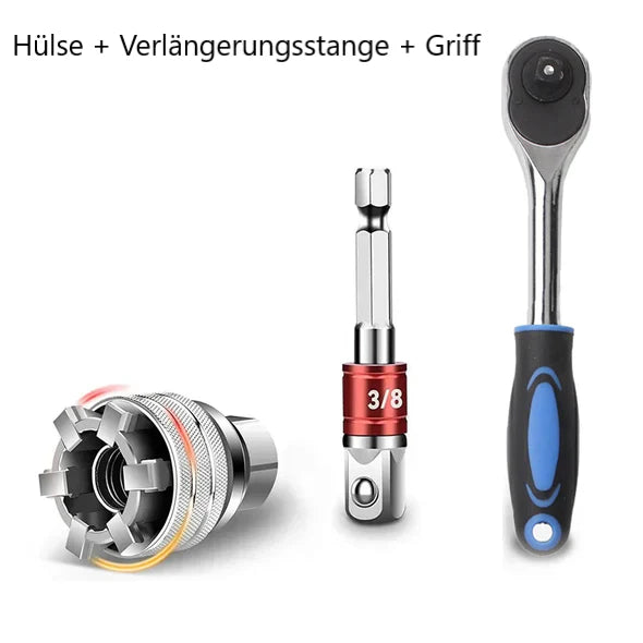 50% Rabatt | UniWrench™ Verstellbarer Armel mit Hohe Drehmoment | Letzter Tag Rabatt