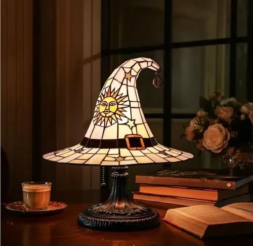 Bleiglas-Tischlampe — Zauberhaftes Licht für Wohlfühlmomente