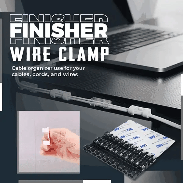 MiniClamp™ – Kabelklemme für Mühelose Kabelorganisation | 10 + 10 Gratis