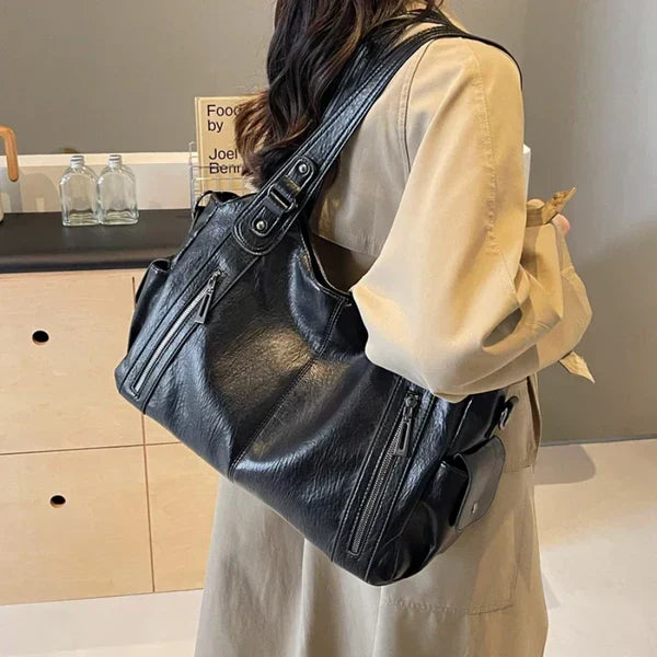 Estella™ – Geräumige Tote Bag aus Leder | 50% Rabatt