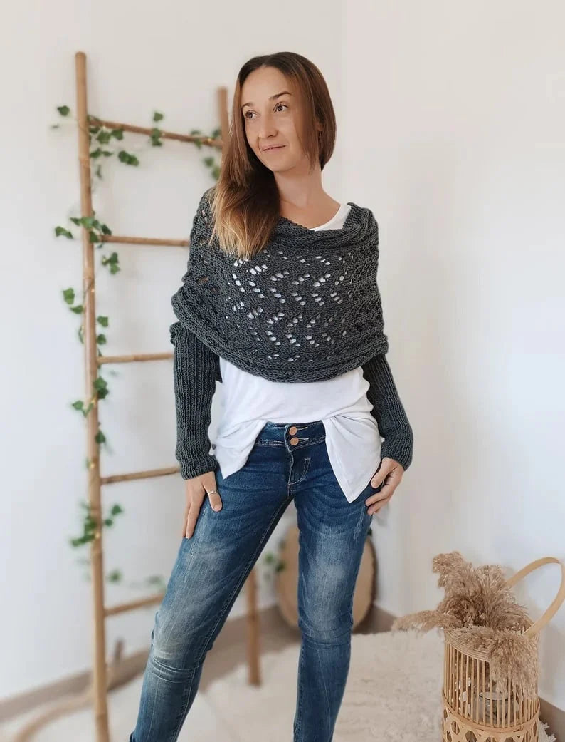 50% Rabatt | Lilian™ Bequemer Strickschal [Letzter Tag Rabatt]