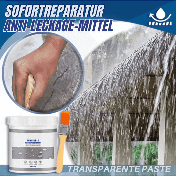 HydroSeal Dichtmittel – Wasserdicht, Schnelltrocknend, Rissreparatur, Transparent, Wetterfest