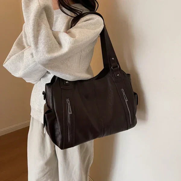 Estella™ – Geräumige Tote Bag aus Leder | 50% Rabatt