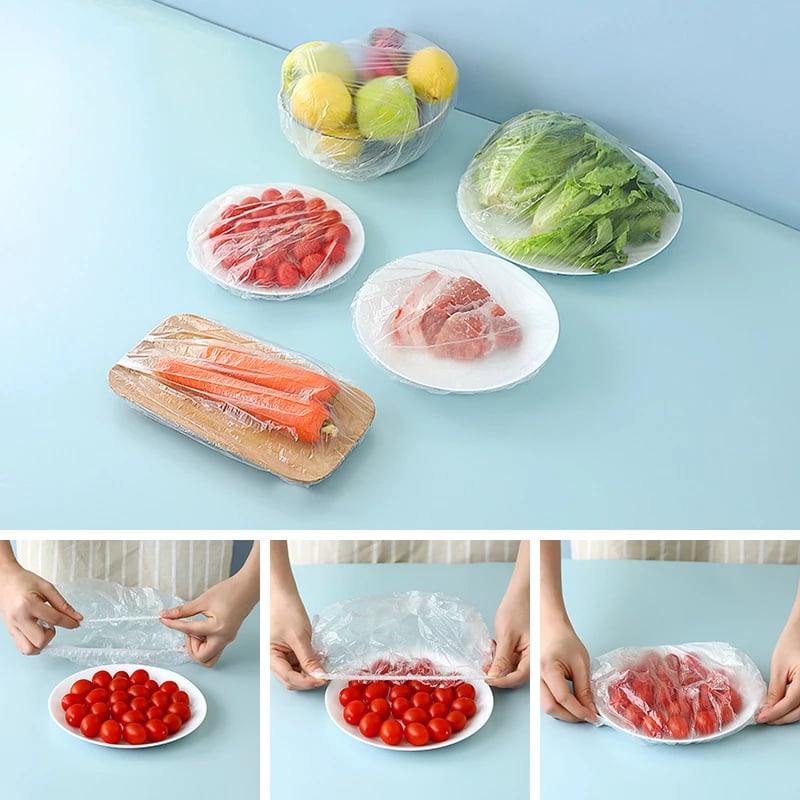 FreshCover™ – Elastische Schutzhauben für Lebensmittel [50% Rabatt]