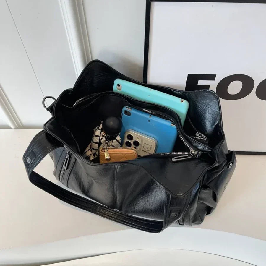 Estella™ – Geräumige Tote Bag aus Leder | 50% Rabatt