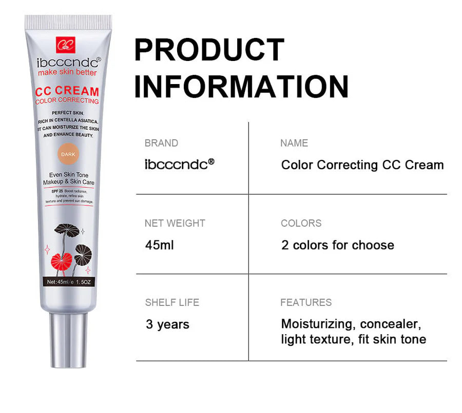 1 + 1 Gratis | RadientGlow™ – Farbkorrigierende CC-Creme für makellose Haut [Letzter Tag Rabatt]