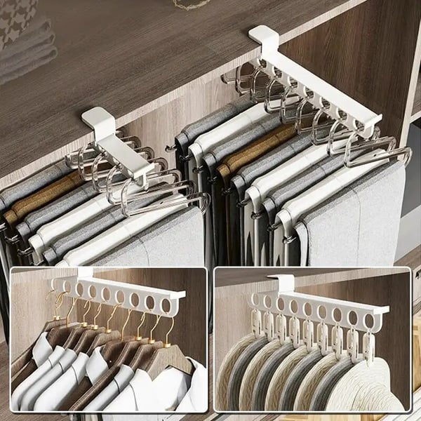 50% Rabatt | FlexHanger™ – Ausziehbare Kleiderstange für Den Kleiderschrank [Letzter Tag Rabatt]