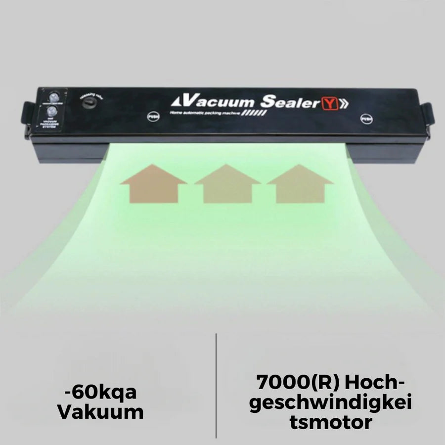 VacuumSeal™ – Lebensmittel-Vakuumversiegler für die Frische von Lebensmitteln | 50% Rabatt