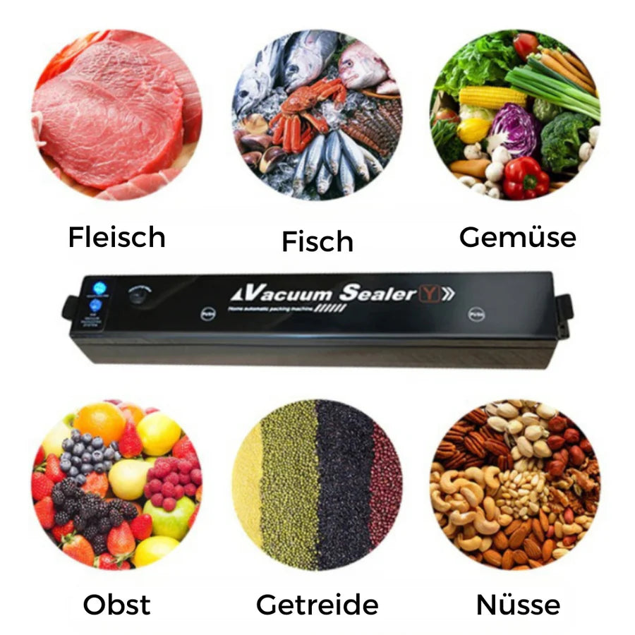 VacuumSeal™ – Lebensmittel-Vakuumversiegler für die Frische von Lebensmitteln | 50% Rabatt